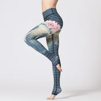 2019 Módne Legíny Ženy Sexy Fitness Nohavice Móde 3D Tlač Push Up Legíny Vysoký Pás Cvičenie Legíny Plus Veľkosť