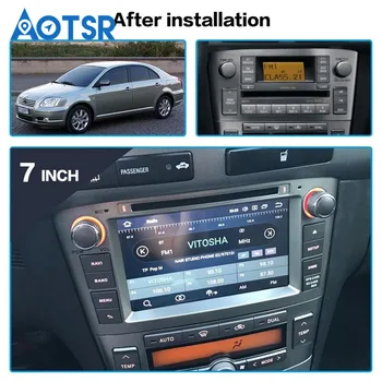Android 10.0 RAM 4G, DVD, Stereo Multimediálne Pre Toyota Avensis/T25 2003-2008 Rádio GPS Navigáciu Video, Auto Audio Navigácia Hlavu
