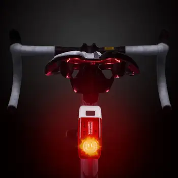 Super Jasné Bicykel zadné Svetlo v Noci na Koni Bezpečnostné Upozornenie Cyklistické Príslušenstvo Blikajúce Zadné Svetlo Nepremokavé USB Nabíjanie