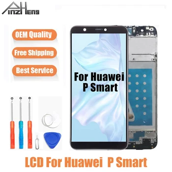 AAAA Kvality Displeja LCD Pre Huawei P Inteligentný LCD Dotykový Displej Pre P Inteligentný LCD Displej Nahradenie OBR LX1 L21 L22