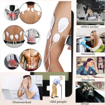 16 Režimov EMS Desiatky Stroj Akupunktúra Digitálne Terapia Elektronický Impulz Fyzioterapia Telo Masážneho Úľavu od Bolesti Svalov Stimulátor