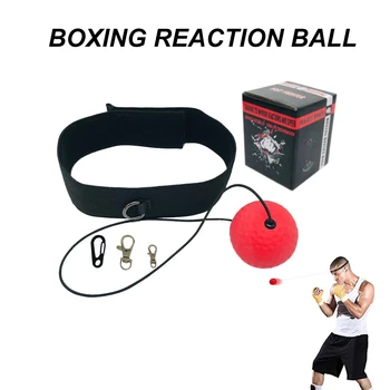Boxing školenia vybavenie hlava-montáž boxu rýchlosť reakcie loptu pre Dierovanie Rýchlosť Reakcie Agility Tréning