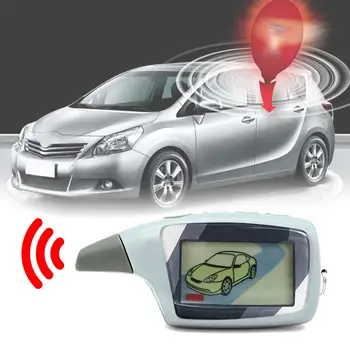 Dva-pásmový M5 LCD Diaľkový ovládač Tlačidlo Anti-theft Auto Vozidla Bezpečnosti Zvukový Alarm Systém Elektronika Pre Scher Khan M5 Magicar 5