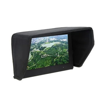 7 palcový FPV Monitor LCD Displej slnečník Slnko, Kapota pre Photo Studio súpravy