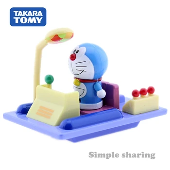 Takara Tomy Tomica Jazda Na R04 Doraemon Time Machine Model Auta Jingle Mačka Robot autíčka Diecast Anime Obrázok Plesne