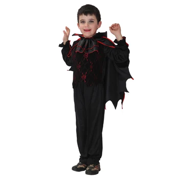 Halloween Kostým, Rekvizity dovolenku Strany detí, chlapcov Strašidelné Monštrum Demon Ghost bat smrtka Kostým pre Chlapcov, Dievčatá zdobiť