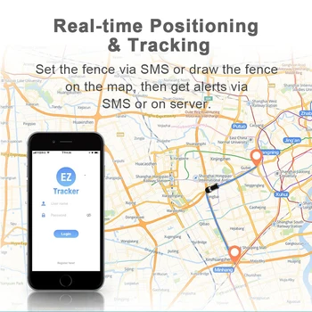 VJOYCAR T580 Mini GPS Tracker SOS Nepremokavé Dizajn GSM GPRS Locator Pre Auto Pet Mačka Pes Deti Bicykli Klince a Free App