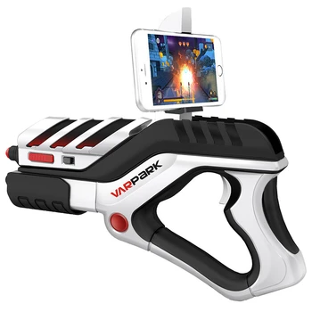 Inteligentný Tvorca AR Hra Gun Hračka Zábavné Športové Airsoftové vzduchovky Multiplayer Interaktívne Virtuálne Reality Strieľať Bluetooth Ovládanie Hry