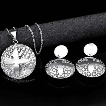 ZEADear Šperky Vintage Kríž Šperky Sady Pre Ženy Náhrdelníky Náušnice Prívesok Dubaj Šperky Set Pre Zapojenie Šperky Zistenia
