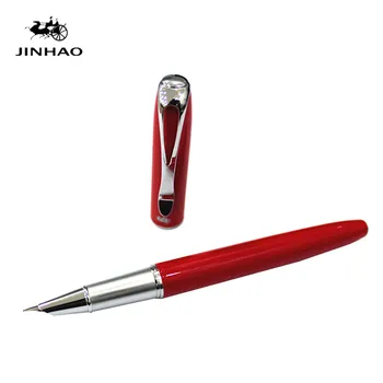 Office kancelárske potreby Dodávky Jinhao Y6 Vysoko Kvalitné Farebné Kovové Plniace Pero s 0.38 mm Nib Kovové písanie rukou Perá na Písanie