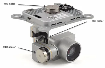 Používa Gimbal Zatáčanie Motor pre DJI Phantom 3 Štandardné Expert Pro SE Drone Fotoaparátu, Stabilizátor Motora Náhradné Diely Náhradné Oprava Auta