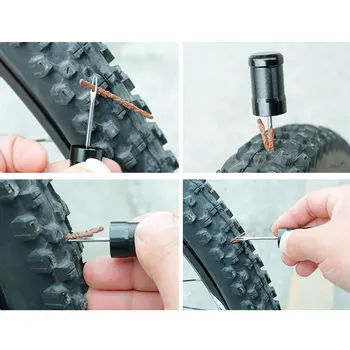 Požičovňa náradia 10pcs pneumatík opraviť gumené pásy a cyklistické pneumatiky opraviť vŕtačku MTB, road bike bezdušové repair tool jednoduché obnoviť nastavenie