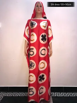 Hot predaj Krásne Malajzia Kaftan Hodváb Ženy šaty Zápase šátek Dashiki Africké Leto Hodvábne šaty Afriky šaty pre ženy