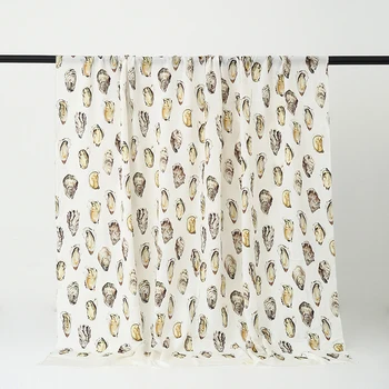 Shell vytlačené polyester krepové textílie meter tričko šaty satén stretch tkaniny ručné DIY textílie veľkoobchod polyesterovej tkaniny