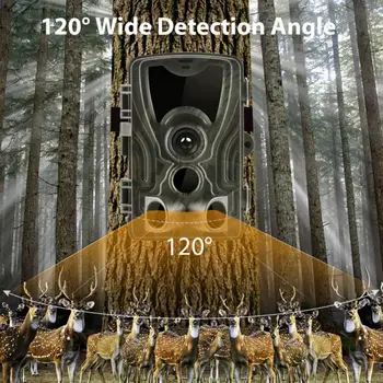 Outdoor, Lov Kamery 16MP 1080P voľne Žijúcich Zvierat Detektor Chodník Kamera HD Nepremokavé Monitorovanie Infračervené Teplo Snímanie Nočné Videnie