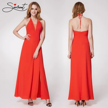 Nové Elegantné Ženy Večerné Šaty Červené Sexy Dlhé Trubice Top Sestry Večerné Šaty Vhodné pre Formálne Strany