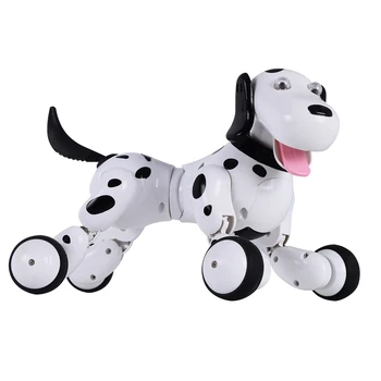 777-338 Darček k Narodeninám RC zoomer psa 2.4 G Bezdrôtové Diaľkové Ovládanie Smart Dog Elektronické Zvieratko Vzdelávania Detí Hračka Robot hračky