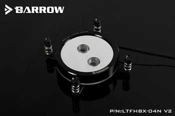 Barrow LTFHBX-04N-V2, Pre Intel 2011 / X99 / X299 CPU Vody Bloky Zrkadlo Extrémne, LRC RGB v2 Akryl Micro vodné chladenie