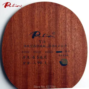 Pôvodné Palio T3 (T 3 T-3) stolný tenis čepeľ 5 drevo+2carbon stolný tenis raketa vnútorné športové rýchly útok s slučky
