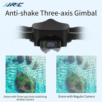 JJRC X12 Anti-shake 3 Os Gimble GPS Drone s WiFi FPV 1080P HD 4K Kamera Striedavý Motor Skladacia Drone Quadcopter