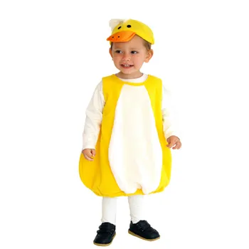Deti Batoľa, Dieťa Krásne Žlté Kačice Ducky Cosplay Kostým pre Dievčatká, Chlapcov Halloween Purim Nový Rok Karneval Party Oblečenie