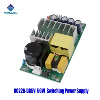 SANMIN AC220V-DC5V 10A 50W Napájanie Izolované switch modul napájania 220 5v holé dosky GPT70A5V
