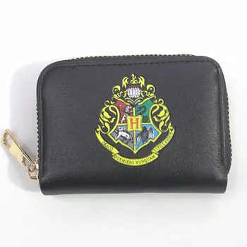 H. Potter Sova Hedwig Mens Ženy Zips-okolo Peňaženky Mincu Kabelku Cartoon Unisex Peňaženky ID/Kreditnej Karty Držiteľ