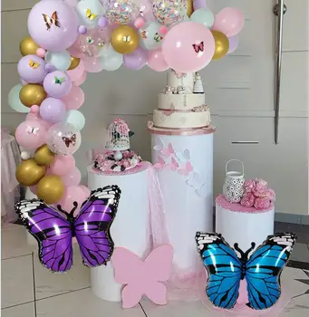 Butterfly Party, Butterfly Kiss pre Dievčatá Narodeninovej Party Dodávky Baby Sprcha Dievčatá Hovoriť Svadobné Sprcha Strany