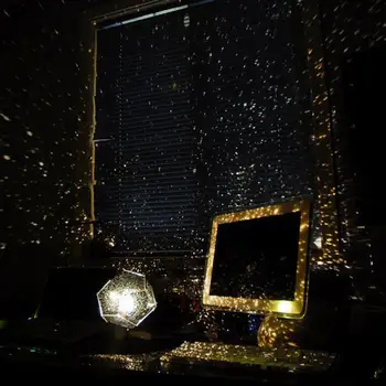 LED Projekcia Star Light Projektor Lampa Romantický Planetárium Star Projektor Vesmíru Svetlo Nočnej Oblohe Lampa Deti Spálne Dekorácie