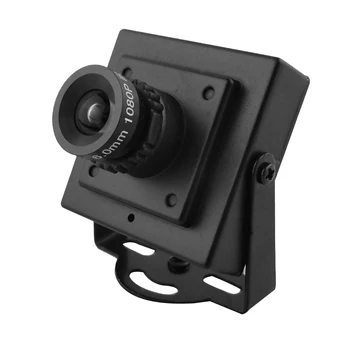 REDEAGLE CVBS CCTV 700TVL Analógový Bezpečnostná Kamera s 6MM Objektív Mini Malé Kovové Telo