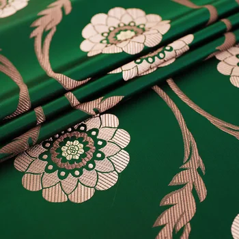 Čínsky vzor brocade, žakárové dizajnér tkaniny pre šev patchwork cheongsam a kimono šitie odevu damask materiál