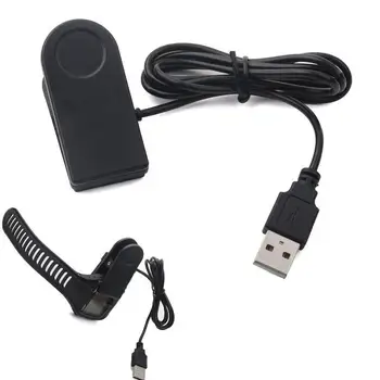1m Káblové Plastové Kompaktný A Ľahký USB Nabíjanie Nabíjací Kábel Vhodný Pre Garmin Predchodcu 405CX 405 410 910XT 310XT
