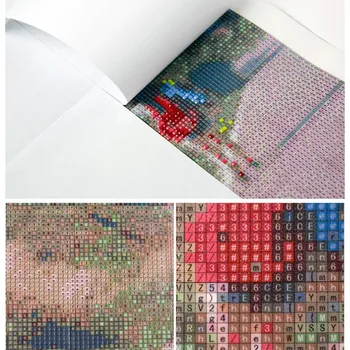 Zhui Star 5D DIY plné Námestie vŕtačky Diamantové maľovanie Cross stitch Fox family Diamond výšivky Mozaiková výzdoba