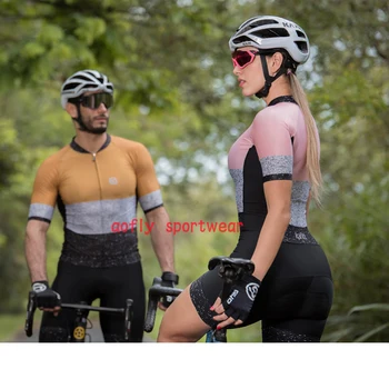 Páry Mužov A Žien Triatlon dámske Oblečenie, Cyklistické Dresy Skinsuit Jumpsuit Súpravy GO Pro Maillot Ropa Ciclismo Bicykli Košele