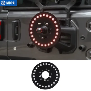 MOPAI Auto Signál Lampa pre Jeep Wrangler JK 2007-2018 Auto Rezervnej Pneumatiky, Zadné Brzdové Svetlo S LED pre Jeep Wrangler JL Príslušenstvo