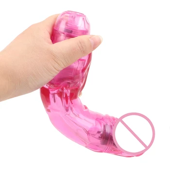 IKOKY Veľký Vibrátor, Dildo Realistického Jelly Vibrátor Realistický Penis G-spot Stimulovať Sexuálne Hračky pre Ženy Masturbator Sex Produkty