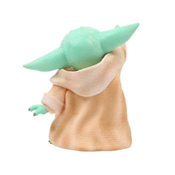 8 cm Star Wars Dieťa Yoda Kolekcia Akčných Obrázok Hračka z PVC Miniatúrne Hračky Bábika Darček pre Deň Detí
