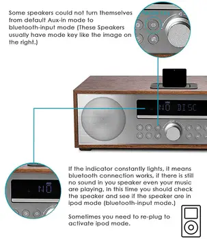 30Pin Mini Bluetooth 5.0 A2DP Hudba Prijímač Bezdrôtový Stereo Audio 30 Pin Adapter pre Apple iPod HIFI Systém Reproduktorov Zvuk Dock