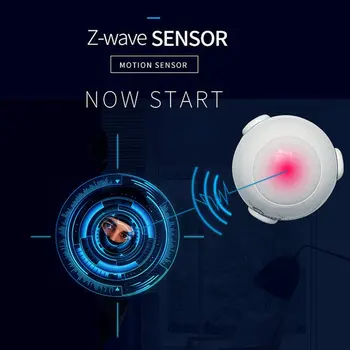 NAS-PD01Z Z-WAVE Plus PIR Senzor Inteligentný Detektor Domácej Automatizácie Citlivosť Alarmu Systém Bezdrôtový Oznámenie