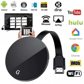 TV Stick Bezdrôtový 5G 2.4 G HDMI, WiFi, Displej TV Dongle 1080P pre google chromecast 3 2 Netflix Prijímač Miracast Pre systém Android IOS