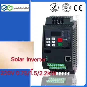 Solárne VFD Vektorové Riadenie frekvencie converterDC 200V-400V Tri fázy 220V solárne čerpadlo invertor s MPPT kontroly doprava zadarmo