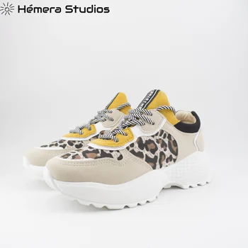 Hemera Studios obuvi Ženy platformu Biela pohodlné, priedušné topánky ženy obuv šport, leto, jeseň