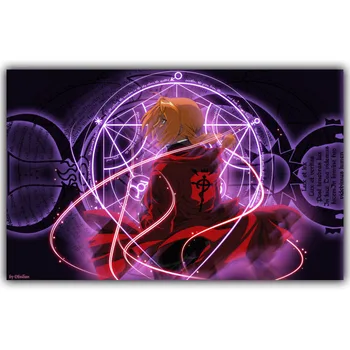 FULLMETAL ALCHEMIST Plagát, Obľúbené Klasické Japonské Anime Domova Plagát, Tlač 30x48cm 50x80cm 60x96cm