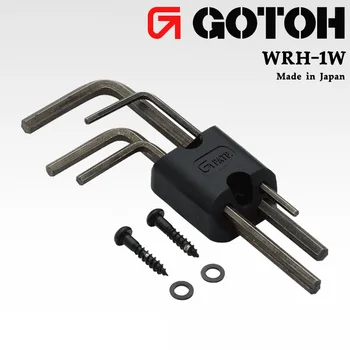 Gotoh WRH-1W Black Kľúča Držiteľa w/ 4 Allen Hex Kľúče