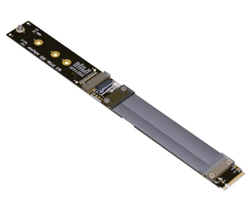 M. 2 NVMe SSD Predlžovací Kábel Pevný Disk Podstavec Karty R44SF/R24SF M2 PCI-Express 3.0 PCIE X4 Plnej Rýchlosti 32 G/b / M Kľúč Extender