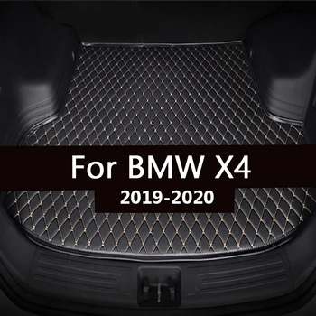Auto rohož batožinového priestoru pre BMW X4 2019 2020 cargo líniové koberec interiéru príslušenstvo kryt