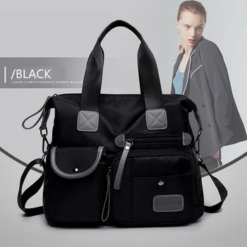 DIHOPE Ženy Multi-vrecká, Ramenný Crossbody Taška Prenosné Vonkajšie Cestovné Kabelky Multi-funkcie Veľkú Kapacitu Tote Bag