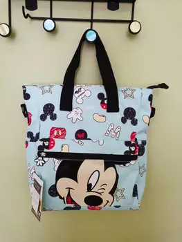Disney Študent napchať taška ženy mickey mouse kabelka messenger taška cez rameno nové kreslené taška nákupná taška deti tote bag