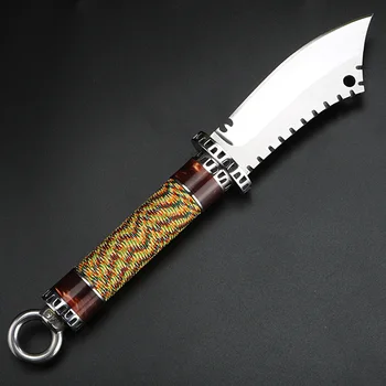 Vonkajšie nôž ťažké zachrániť nôž self-defense rovný nôž camping ODC nástroj nôž wild prežitie nôž camping lovecký nôž