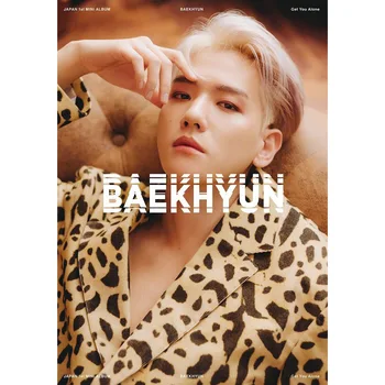 EXO Baekhyun Japonsko Mini Album #1 BAEKHYU Plagát na Stenu Decorartion Stciker 21*30 cm EXO-L Zber